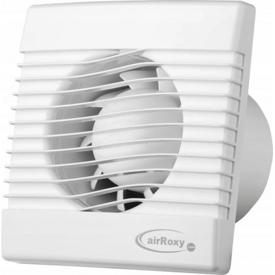 BERGE Nástěnný ventilátor FI100 - TS - bílý - s časovačem