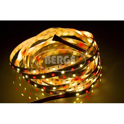 BERGE LED pásek - RGB+WW - SMD 5050 - 2,5m - 60LED/m - 14,4W/m - 1400L - IP20 - SADA