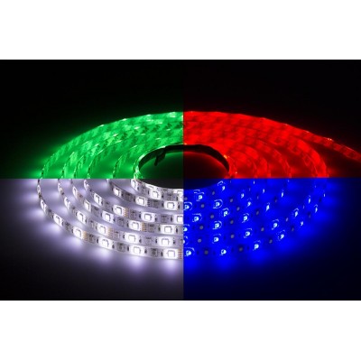 BERGE LED pásek - SMD 5050 - RGB+CW - 2,5 m - 60 LED/m - 14,4 W/m - IP65