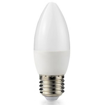 BERGE LED žárovka - ecoPLANET - E27 - 10W - svíčka - 880Lm - teplá bílá