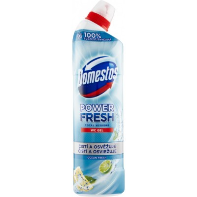 Domestos Total Hygiene ocean fresh WC gel 700 ml