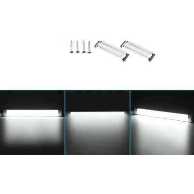 BERGE LED panel MARS - černé svítidlo SLIM - 150cm - 50W - 230V - 5000Lm - studená bílá