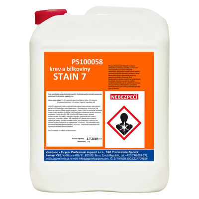 STAIN 7 - odstránenie zvyškov krvi a biologického materiálu, 5 kg