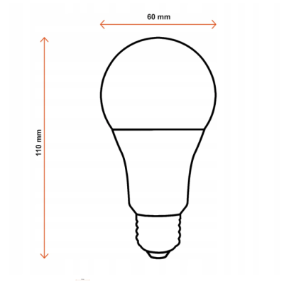 ecoPLANET 6x LED žárovka - ecoPLANET - E27 - 10W - 800Lm - neutrální bílá