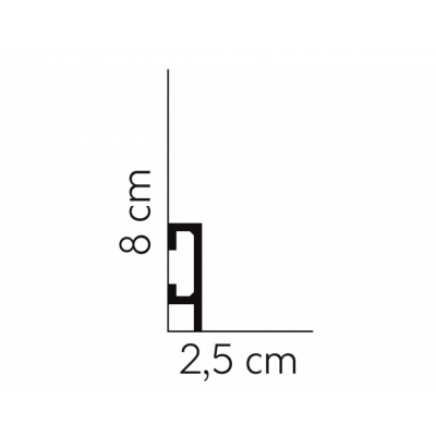 BERGE Dekorativní lišta 7111 pro LED pásky