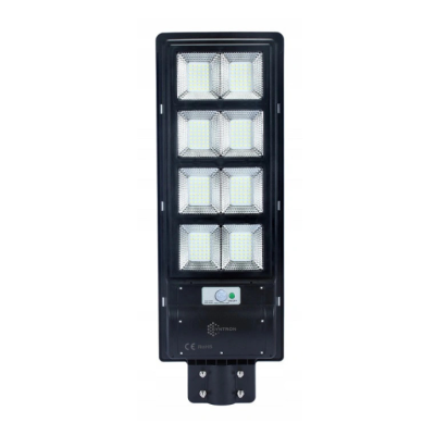 BERGE Pouliční solární lampa Lantern ID298 360W + držák a dálkové ovládání