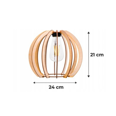 BERGE Nástěnné LED svítidlo LOFT 1xE27 - malá koule