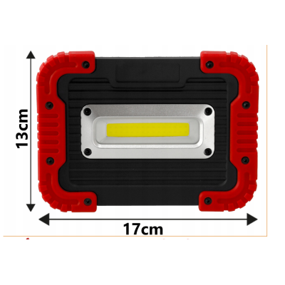 BERGE Nabíjecí LED reflektor - 10W - 750lm