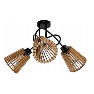 BERGE LED stropní svítidlo LOFT - 3xE27 - LUCA04