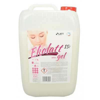 EKOLATT WHITE prací gel na bílé a stálobarevné prádlo 15L