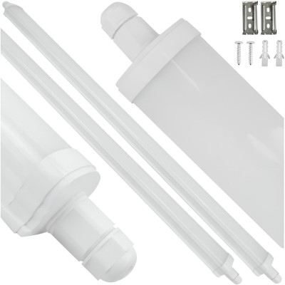 2X LED svítidlo hermetické 120cm 60W 6600lm 4000k IP65