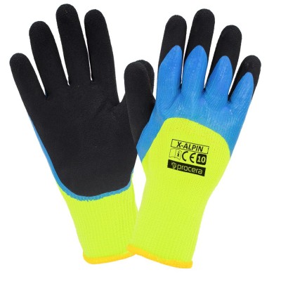 RĘKAWICE OCHRONNE POWLEKANE LATEKSEM X-ALPIN