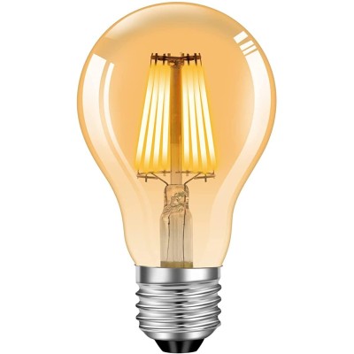 BERGE LED žárovka AMBER - A60 - E27 - 12W