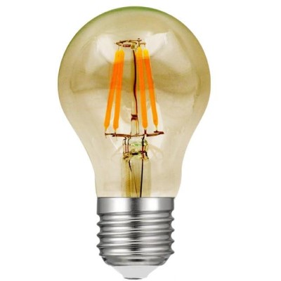 BERGE LED žárovka AMBER - A60 - E27 - 8W