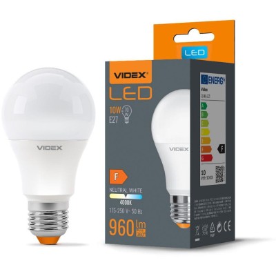 VIDEX LED žárovka E27 - 10W - neutrální bílá