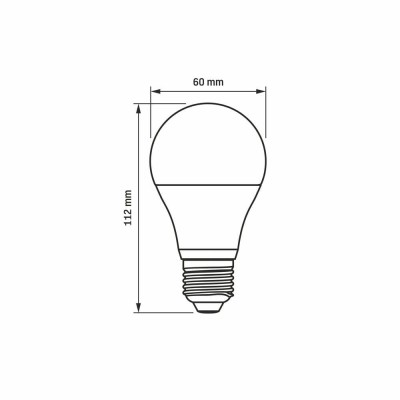 VIDEX LED žárovka E27 - 10W - neutrální bílá