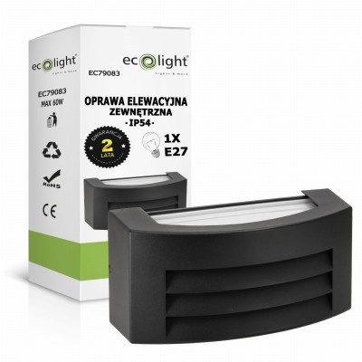 ECOLIGHT LED fasádní svítidlo 1x E27