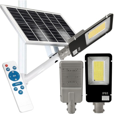 BERGE Solární pouliční LED lampa AKRA - 200W