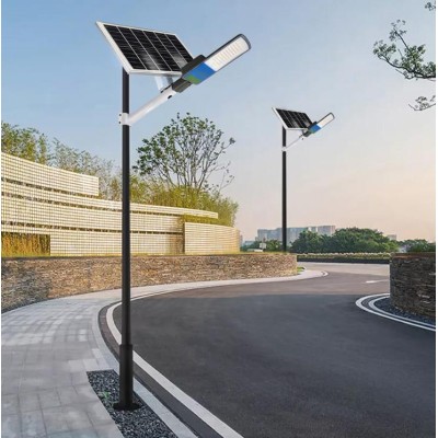 BERGE LED solární pouliční lampa 60W CASABLANCA