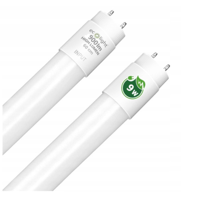 ECOLIGHT LED trubice - T8 - 9W - 60cm - studená bílá