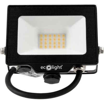 ECOLIGHT LED reflektor 20W 2v1 - studená bílá