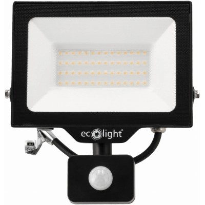 ECOLIGHT LED reflektor 50W 2v1 - neutrální bílá