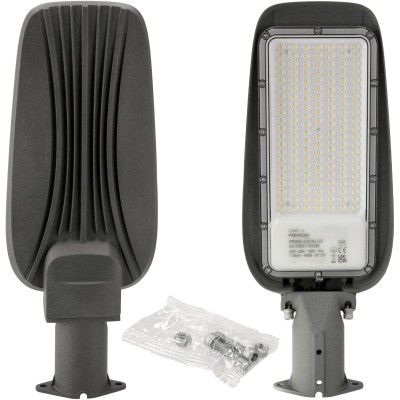 ECOLIGHT LED pouliční lampa 100W IP65 neutrální bílá