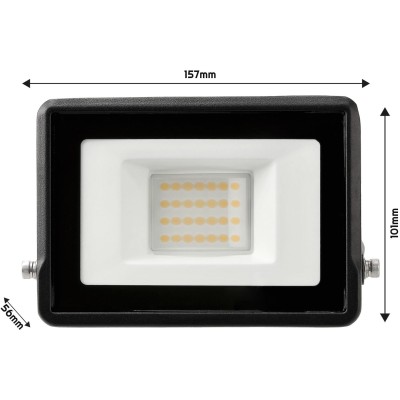 BERGE LED reflektor MASTER - 20W - IP65 - neutrální bílá