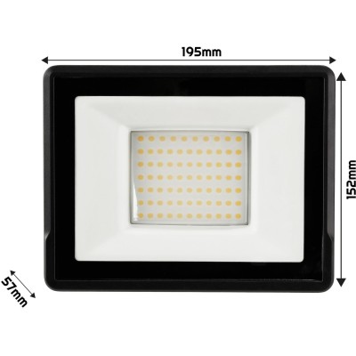 BERGE LED reflektor MASTER - 50W - IP65 - neutrální bílá