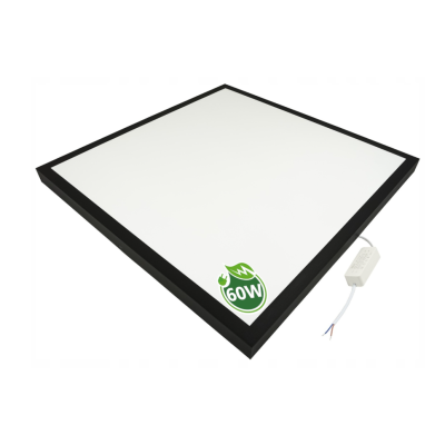 BERGE LED panel povrchový černý - 60x60 - 60W - neutrální bílá