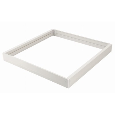 BERGE Přisazený rámeček pro LED panely 60x60, plastový, 65mm