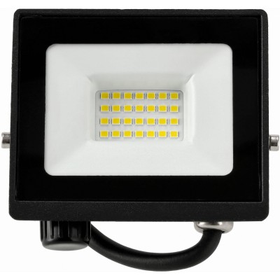 BERGE LED reflektor 20W - 2v1 - PIR - studená bílá