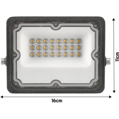 BERGE LED reflektor 20W - voděodolný - neutrální bílá