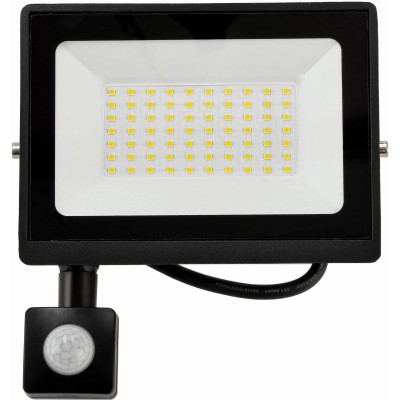 BERGE LED reflektor 50W - PIR - 2v1 - studená bílá