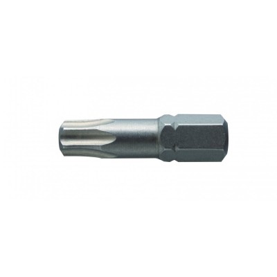 Šroubovací bity (koncovky) TORX 30 25 mm, S2 slim, blistr 2 ks