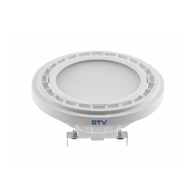 LED SVĚTELNÝ ZDROJ, A-G, AR111, 3000K, G53, 12,5W, DC12V, 120°, 1100lm, bílá