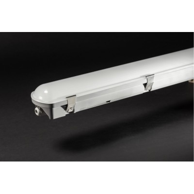 Voděodolné svítidlo BESTA LED, 60 W, 8400 lm, AC 220–240 V, 50/60 Hz, PF 0,9, RA 80, IP65, 4000 K, 150 cm