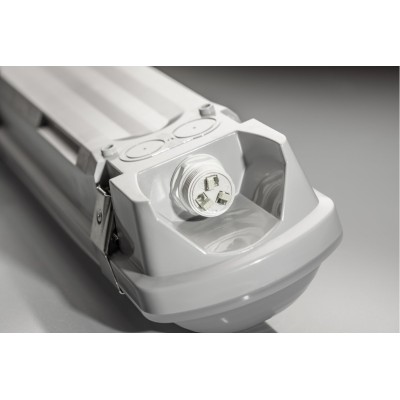 Voděodolné svítidlo BESTA LED, 60 W, 8400 lm, AC 220–240 V, 50/60 Hz, PF 0,9, RA 80, IP65, 4000 K, 150 cm