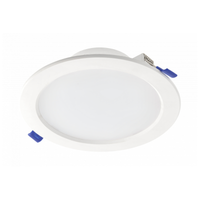 LED svítidlo DENVER typ downlight, IP54, 20 W, 1800 lm, AC 176–264 V, 50/60 Hz, 120°, 4000 K, vestavné, bílé