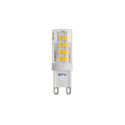 LED SVĚTELNÝ ZDROJ, A-G, G9, 3000K, 5.0W, AC220-240V, 360°, 400lm, 54mA