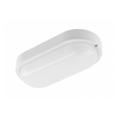 LED svítidlo KODO-OV, 12 W, 1080 lm, AC 175–260 V, 50/60 Hz, PF 0,5, Ra≥80, IP54, IK08, 4000 K, oválné, bílé