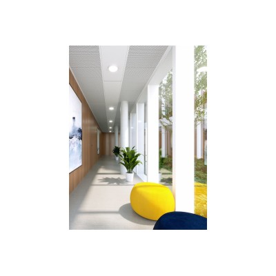 LED svítidlo LOUIS typ downlight, IP54, 6 W, 480 lm, AC 176–264 V, 50/60 Hz, 120°, 4000 K, montáž na omítku, kruhové