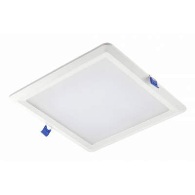 LED svítidlo LOUIS typ downlight, IP54, 3 W, 240 lm, AC 176–264 V, 50/60 Hz, 120°, 4000 K, vestavné, čtverec