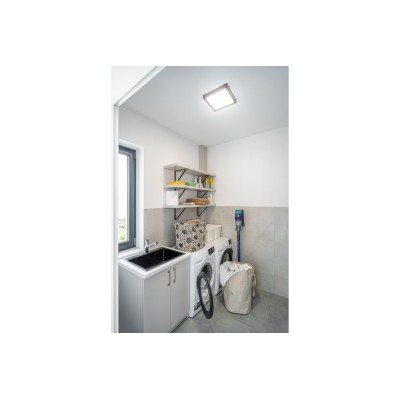 MATIS PLUS LED svítidlo, podsvícení, 24W, černá, 4000K, 2000lm, AC220-240V, přisazená, IP20, 120°