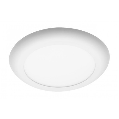 LED svítidlo MOZA, 12 W, 1000 lm, AC 220–240 V, 50/60 Hz, PF 0,5, RA≥80, IP40, 120°, 4000 K, kruhové, bílé