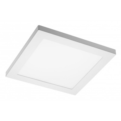 LED svítidlo MOZA, 18 W, 1500 lm, AC 220–240 V, 50/60 Hz, PF 0,5, RA≥80, IP40, 120°, 4000 K, čtverec, bílé