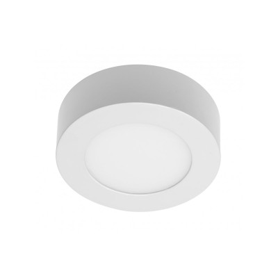 LED svítidlo ORIS PLUS typ downlight, 7 W, 560 lm, AC 220–240 V, 50/60 Hz, 120°, 4000 K, montáž na omítku, bílé