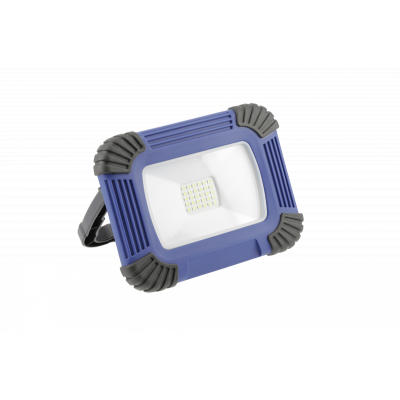 LED světlomet ONYX 20W, 1600lm, USB 5V / 1A, RA 80, IP54,120 °, 6400K, modrá