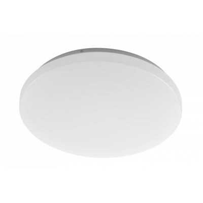 Stropní světlo SATURN LED s mikro čidl., 24 W, 1600 lm, AC 220–240 V, 50/60 Hz, PF 0,5, Ra 80, IP44, 120°, 4000