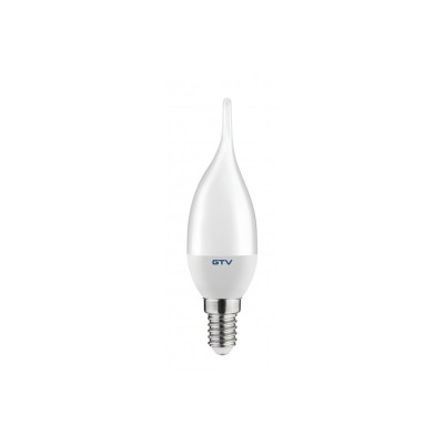 LED SVĚTELNÝ ZDROJ, A-G, C37L, SMD 2835, 6400K, E14, 8,0W, AC180-250V, 160°, 720lm, 70mA